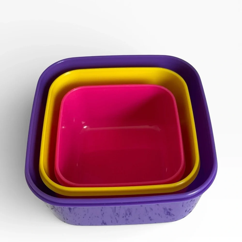 Minecraft Food Containers Lunch Storage Kids Bento Made in Japan‎ Nesting Food 3